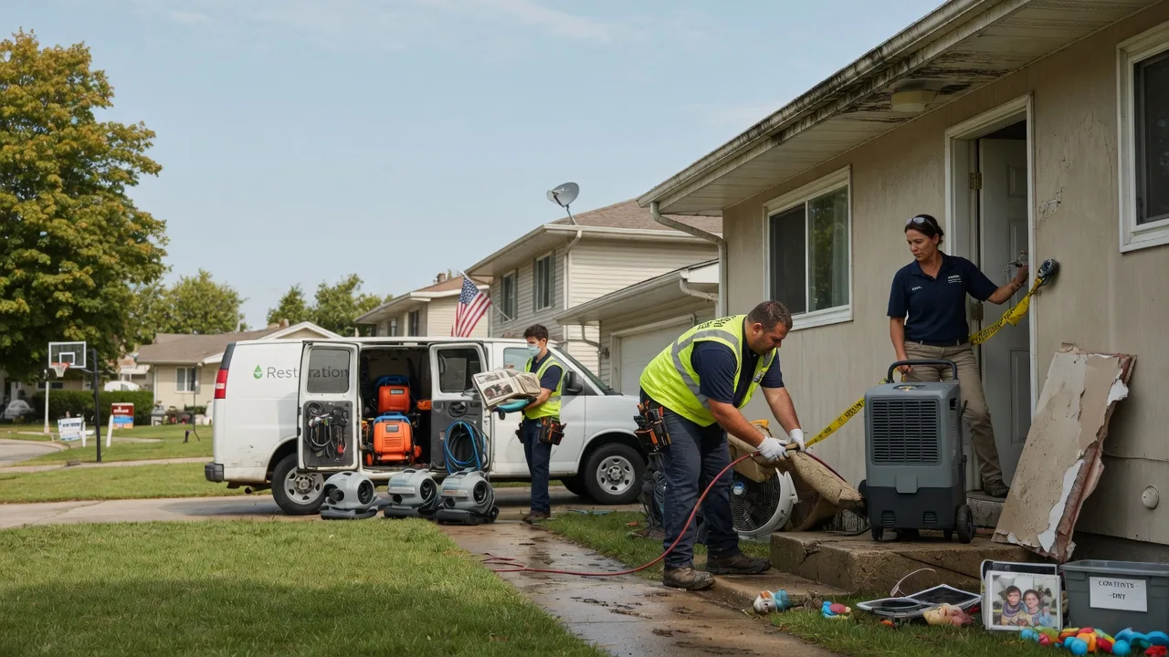 Water Damage Restoration in Thornfield, MO near me